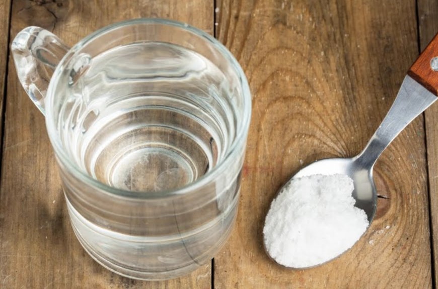 Salt-Water to recover teeth pain at home.