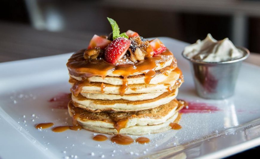 Pankcakes with Strawberry