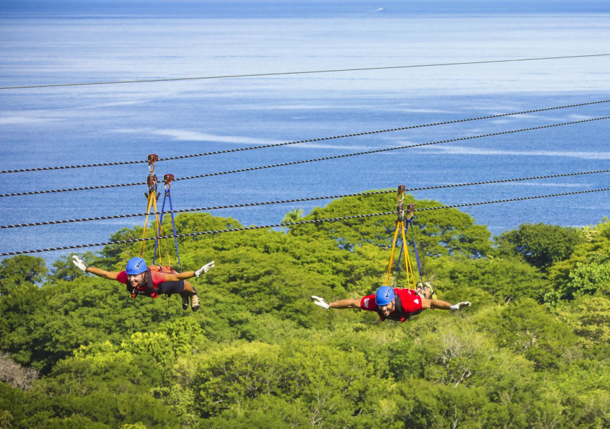 Zip-Lining and Wildlife Sanctuaries, Costa Rica