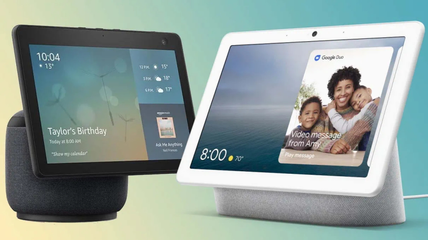 Amazon Echo, Google Nest Hub